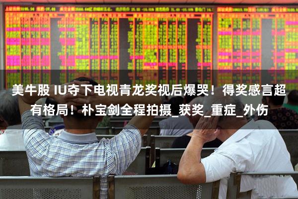 美牛股 IU夺下电视青龙奖视后爆哭！得奖感言超有格局！朴宝剑全程拍摄_获奖_重症_外伤