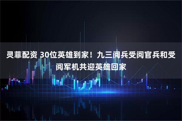 灵菲配资 30位英雄到家！九三阅兵受阅官兵和受阅军机共迎英雄回家